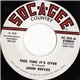 John Reeves - This Time It's Over / Let Me Hear A Glad Song